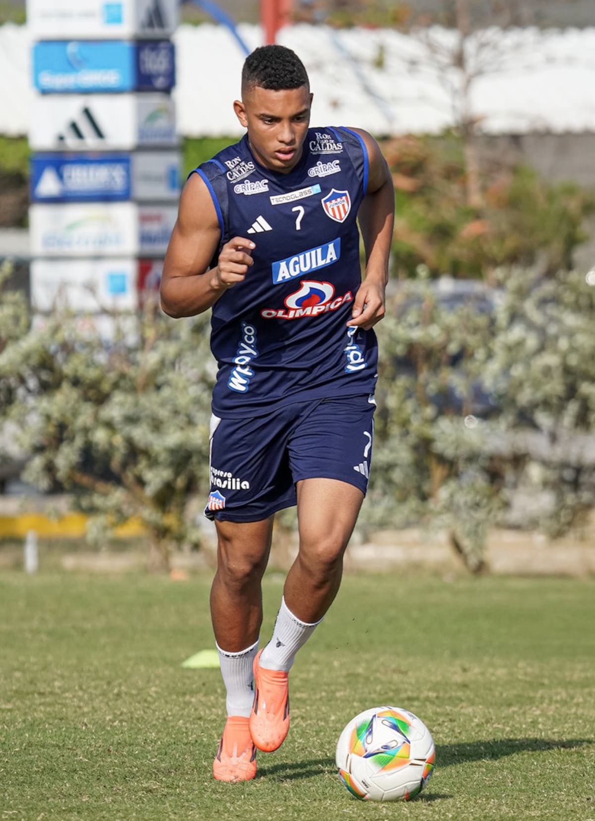 Jordan Barrera, jugador de Junior de Barranquilla.//Cortesía.