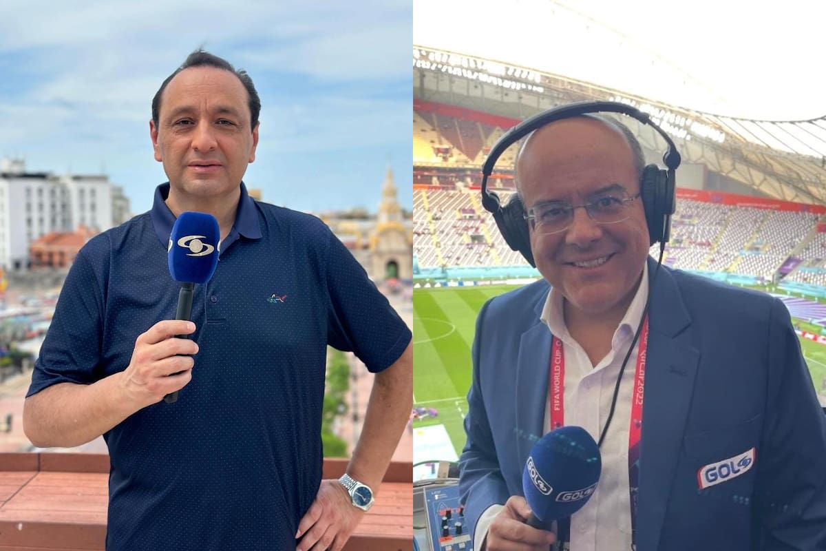 Los periodistas: Jorge Alfredo Vargas y Ricardo Orrego, salen de Caracol Televisión tras el escándalo de acoso sexual. // Fotos: tomadas de IG @jorgealfredovargas67 y @orregoricardo.