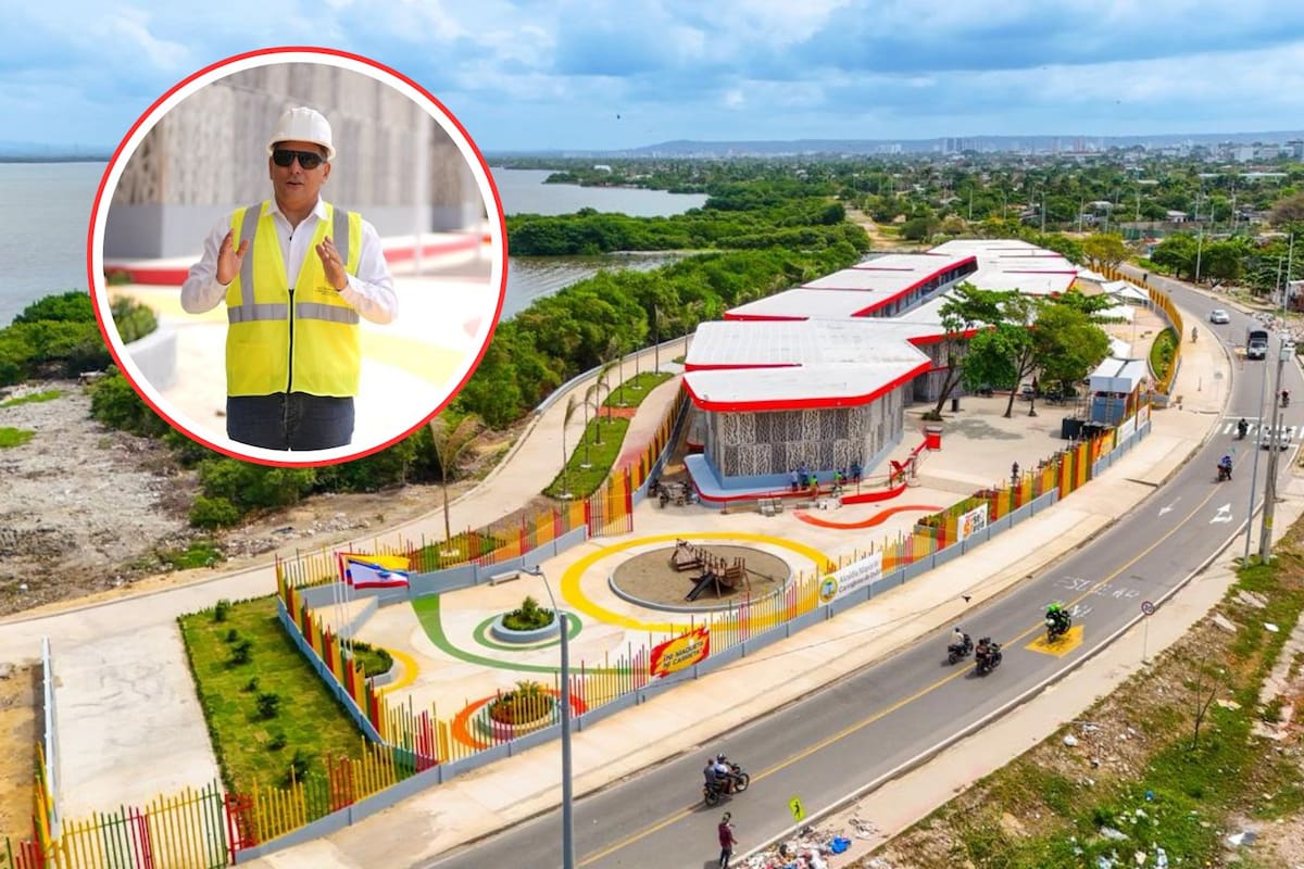 Colegio Jorge Artel alcanza 95 % de avance: primer plantel solar de Cartagena