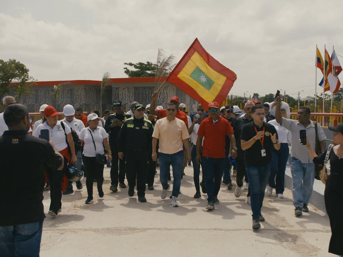 El alcalde Dumek Turbay confirmó que el 23 de febrero de 2026 será entregado el colegio Jorge Artel. // Foto: Cortesía - Alcaldía de Cartagena.