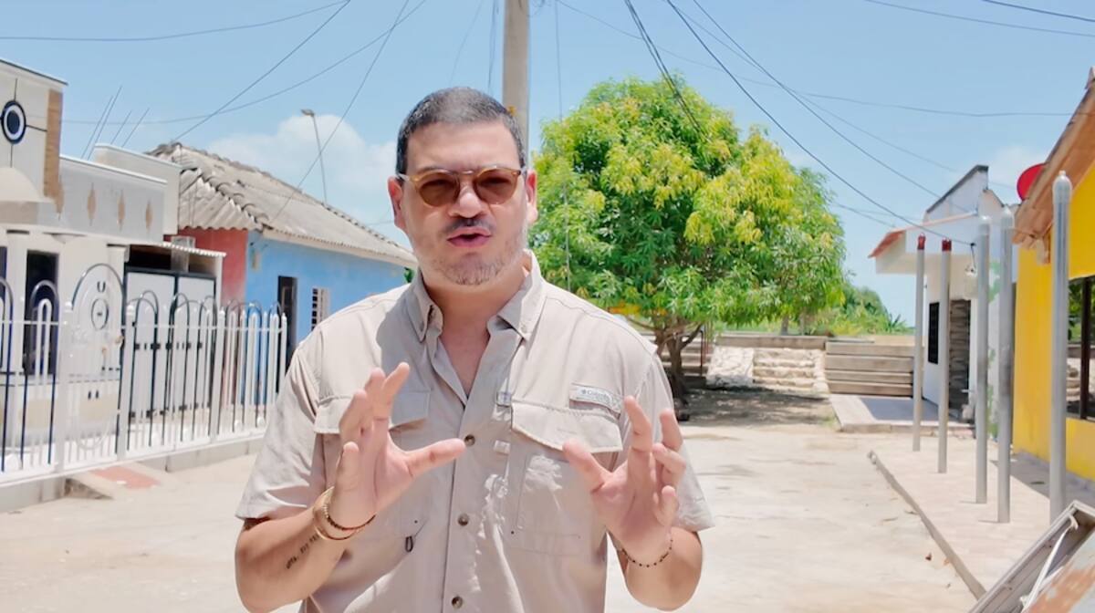 Jorge Ávila, gerente de Plazas y Parques de la Gobernación del Atlántico.//Cortesía Gobernación del Atlántico.