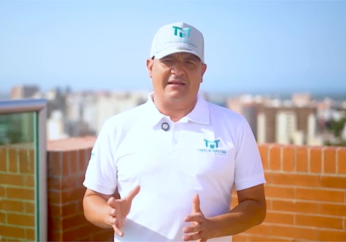 Jorge Camargo, gerente de la Terminal Metropolitana de Transportes de Barranquilla.//Cortesía Alcaldia de Barranquilla.