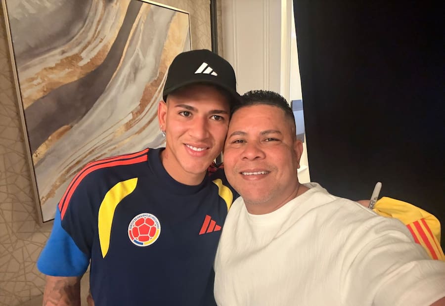 El sueño del padre de Jorge Carrascal: “Nunca imaginé venir a un Mundial con mi hijo”