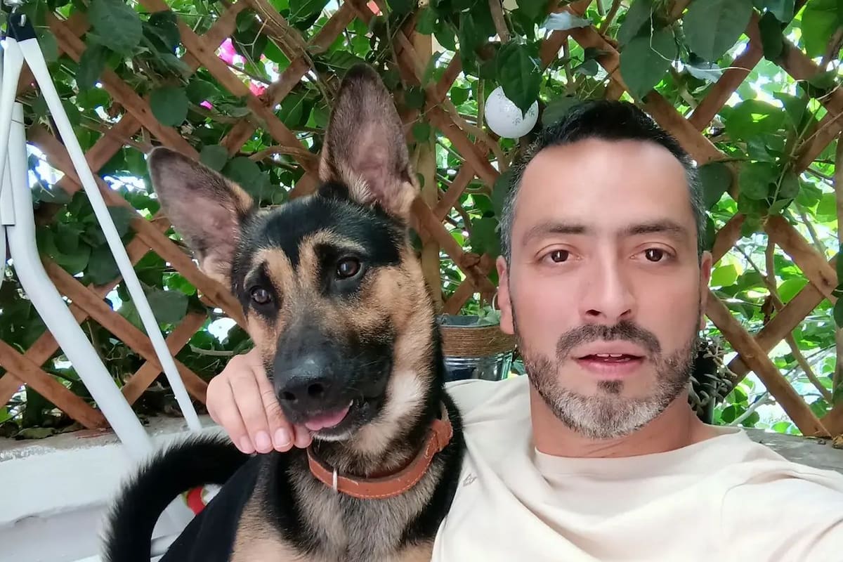 Apareció ‘Guaro’, el perro del actor Jorge Hugo Marín: había sido robado