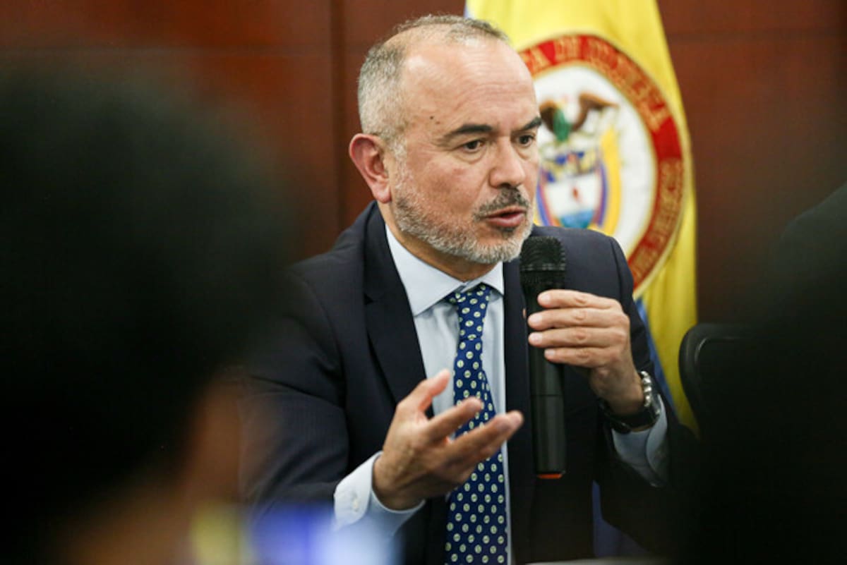 El ministro de Justicia, Jorge Iván Cuervo. // Foto: Colprensa