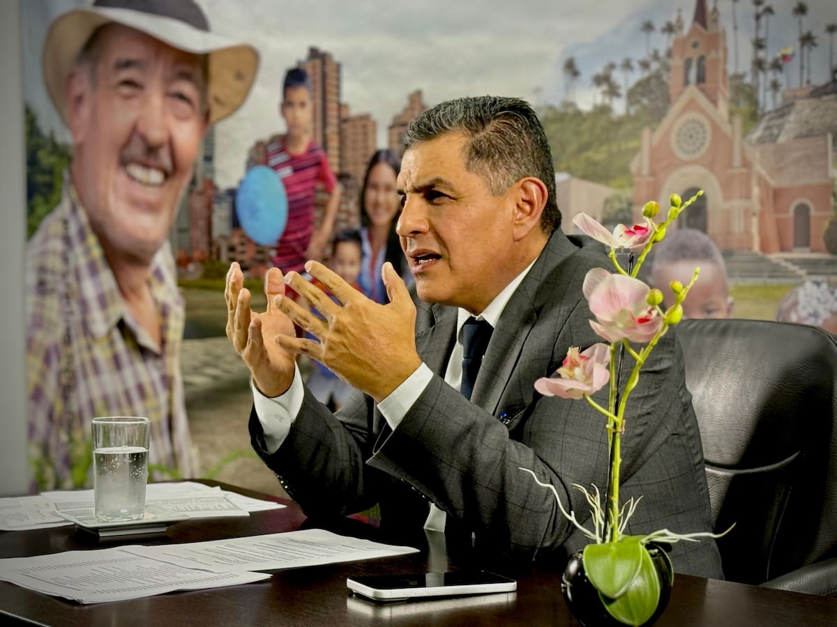 Jorge Iván Ospina, agente interventor de Nueva EPS. // Foto: cortesía de la Nueva EPS