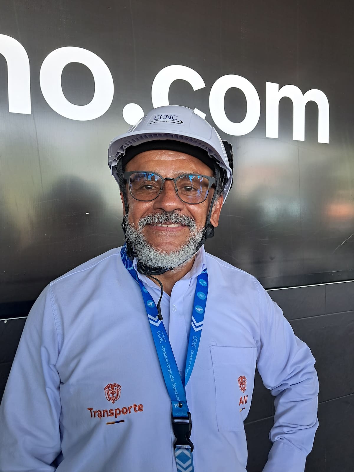 Jorge López, gerente del Consorcio Nueva Cartagena, responsable de las obras de ampliación del Rafael Núñez. //HFA - EU.