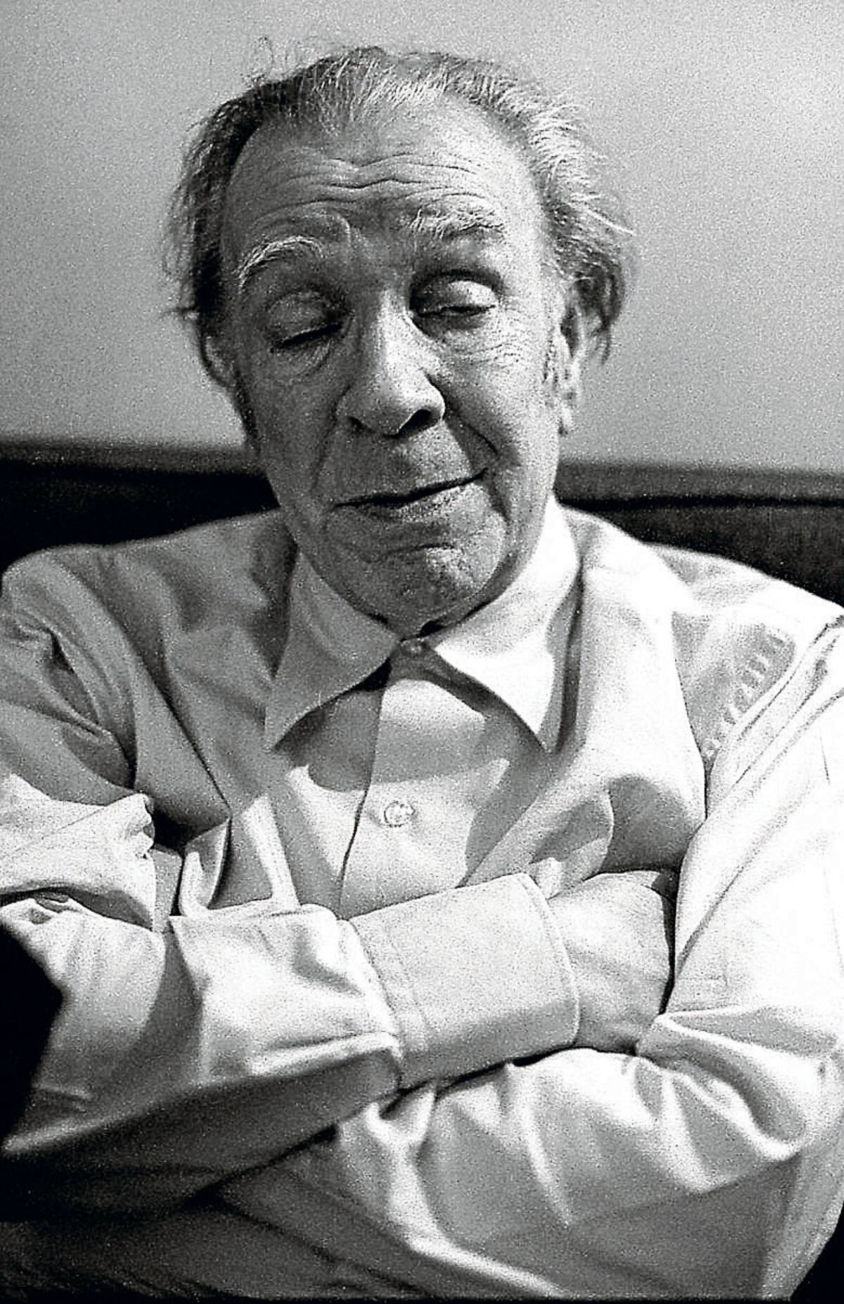 Jorge Luis Borges en Cartagena. //Foto: Jairo Osorio