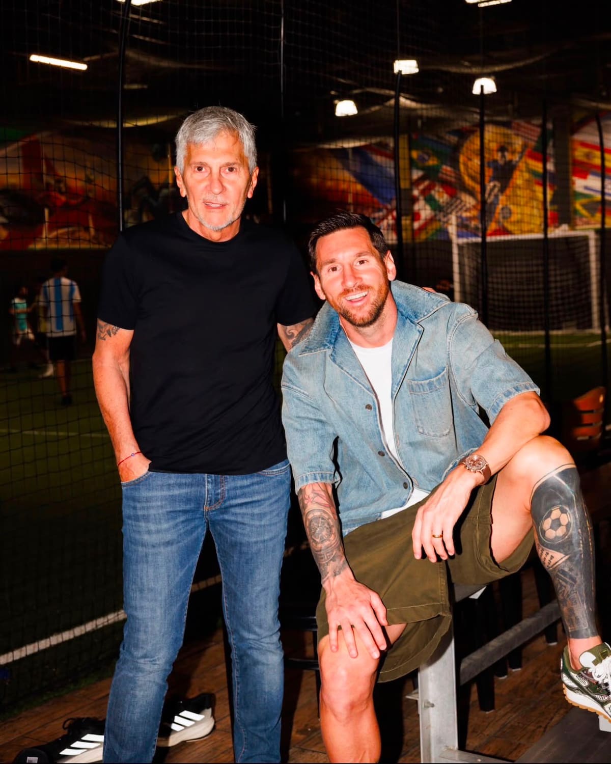 Lionel Messi se despidió de su padre Jorge, tras su fallecimiento. //Foto: Instagram Leo Messi