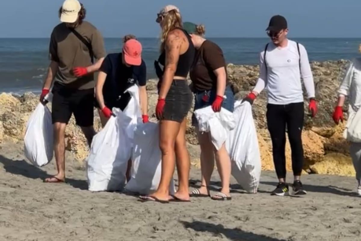 Amigos del Mar celebró 11 años de impacto con limpieza de playa en El Laguito