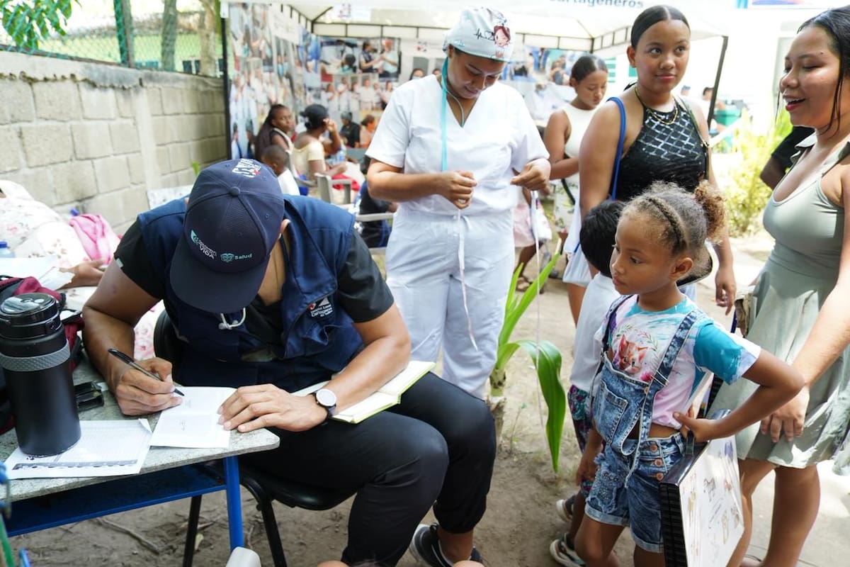 La ESE Hospital Local Cartagena atendió a más de 500 personas en Islas del Rosario