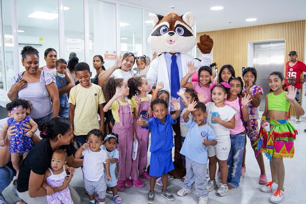 Jornada de salud del Distrito en Cartagena beneficia a miles de niños
