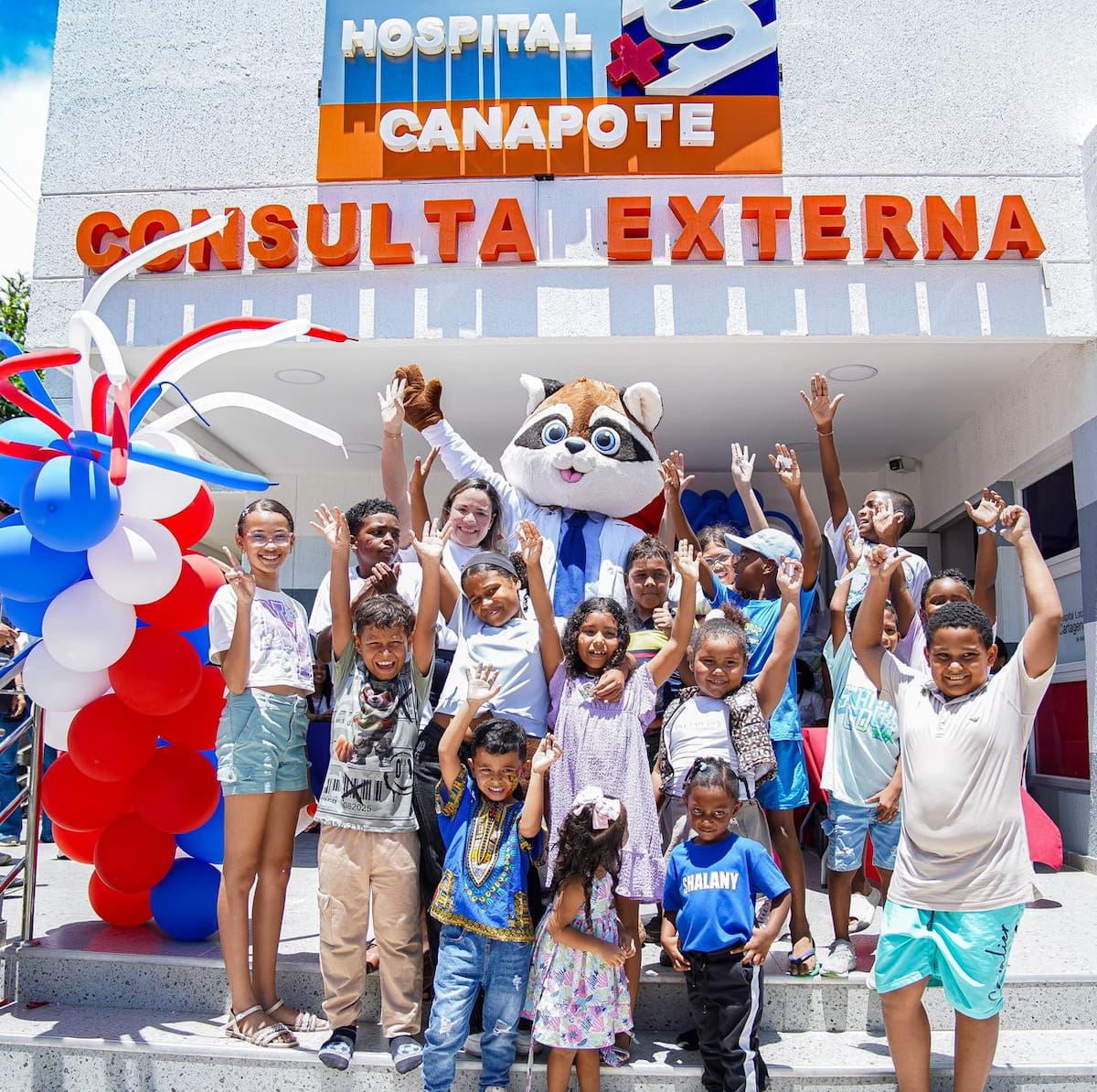 Jornada de salud de la ESE Hospital Local Cartagena de Indias para niños en los barrios El Pozón, Canapote, Arroz Barato y Nelson Mandela. // Cortesía Alcaldía
