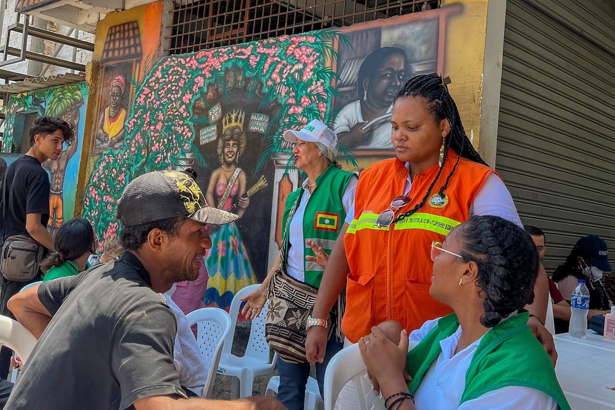 Realizan jornada psicosocial a habitantes de la calle en Bazurto