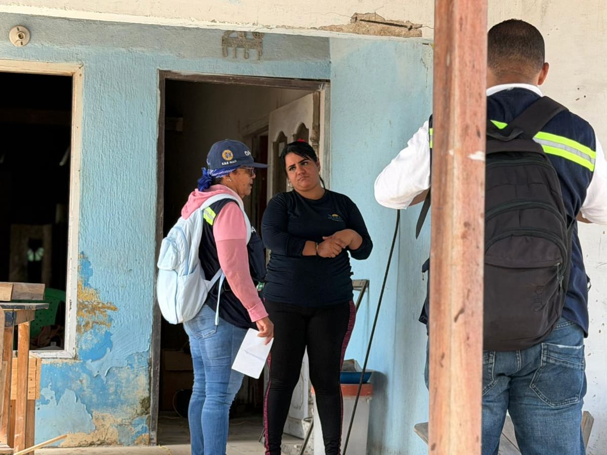 Jornada integral del Distrito, la Armada Nacional, Gestión Salud y otras entidades en Punta Arena (Tierrabomba). // Cortesía Alcaldía