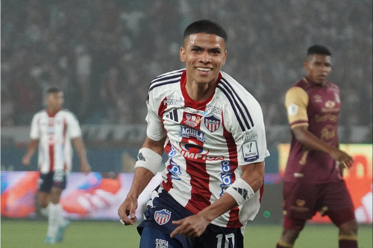 Un José Enamorado conduce a Junior a la victoria ante Deportes Tolima