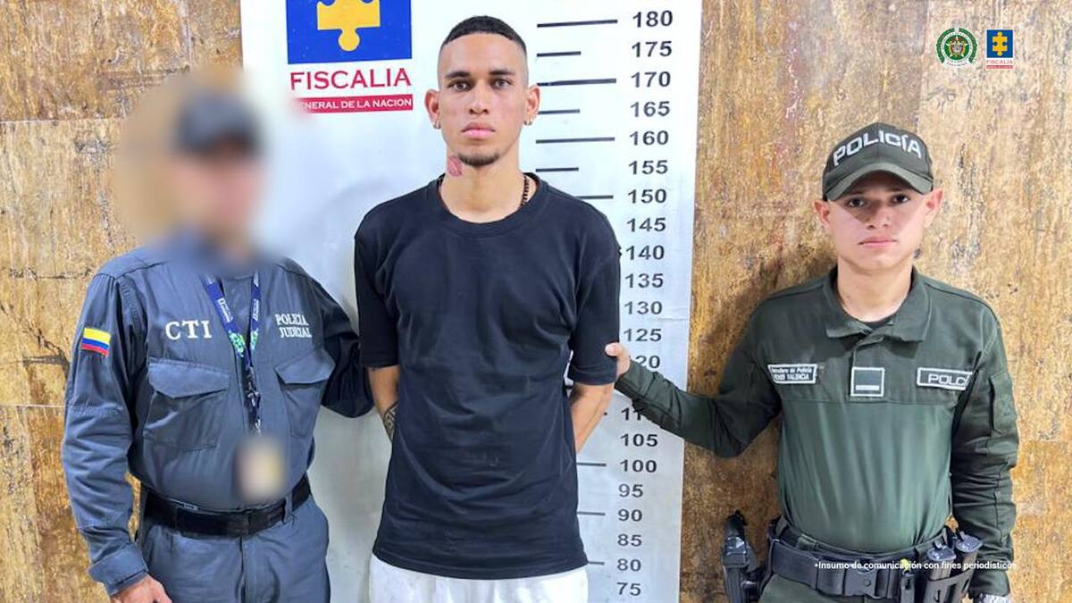 Fotografía del procesado José Ángel Lizcano Fernández durante su captura.