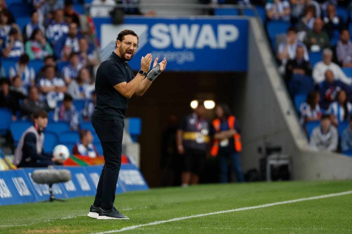 José Bordalás, entrenador de Getafe. //Foto, EFE: Juan Herrero