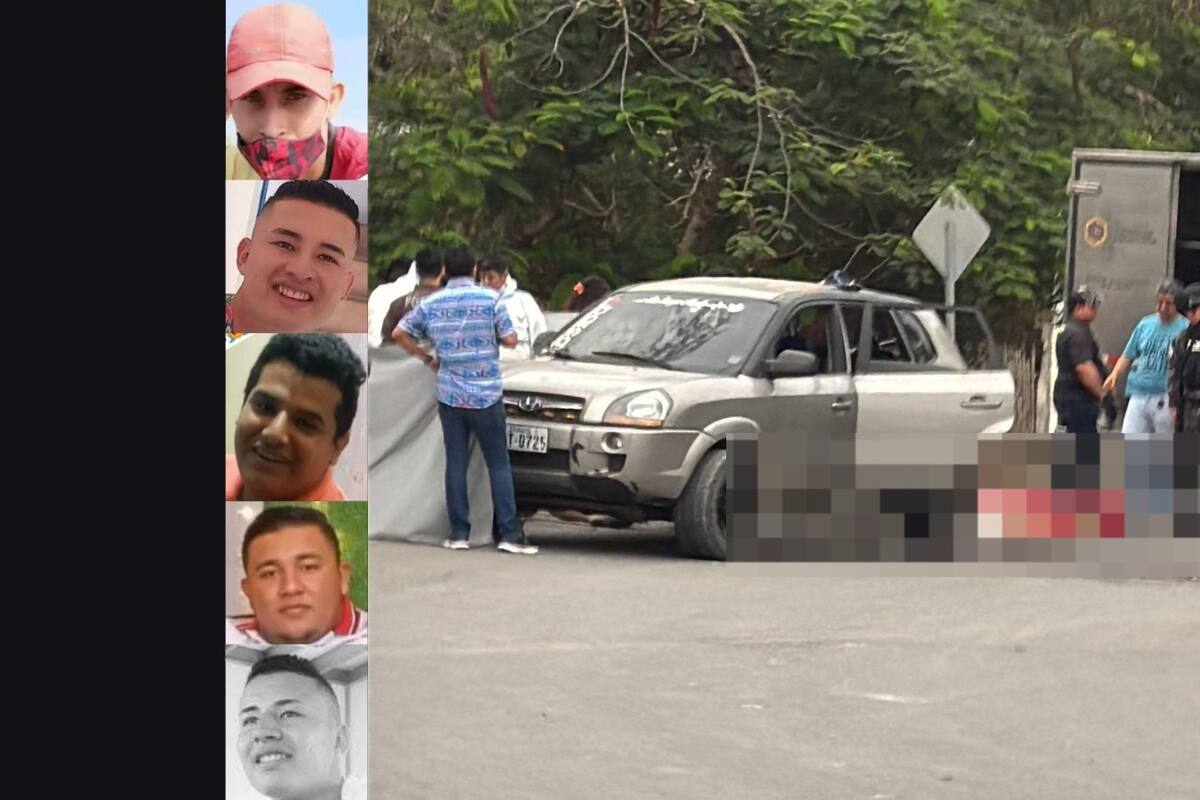 ¡Masacre! Asesinan a 5 hombres dentro de una camioneta: esto se sabe