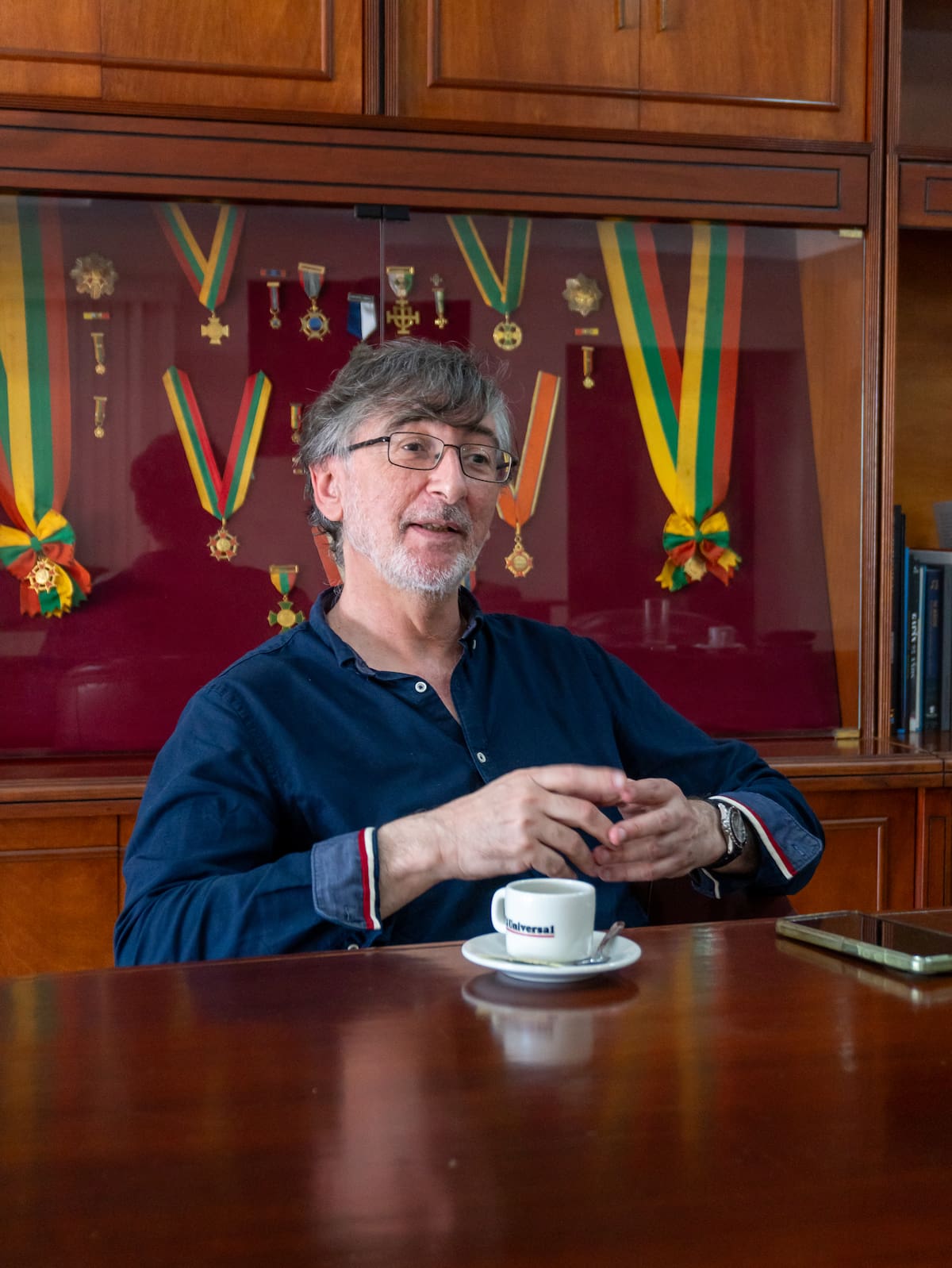 José Manuel Serrano: el historiador español que encontró en Cartagena su mayor inspiración. // Jorge Díaz - EU