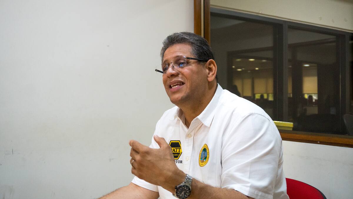 José Ricaurte, director del Departamento Administrativo de Tránsito y Transporte (DATT). // Diego Fierro - El Universal