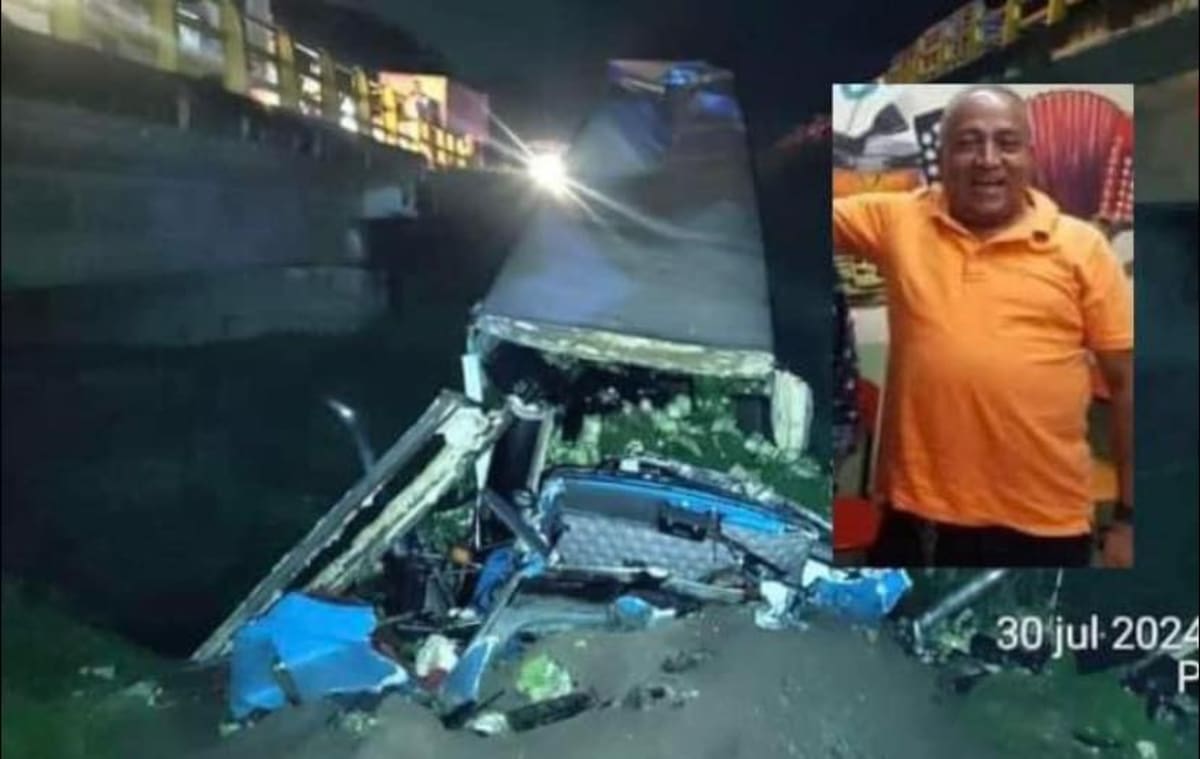 José Soriano, víctima de accidente de tránsito en las carreteras de Atlántico.
