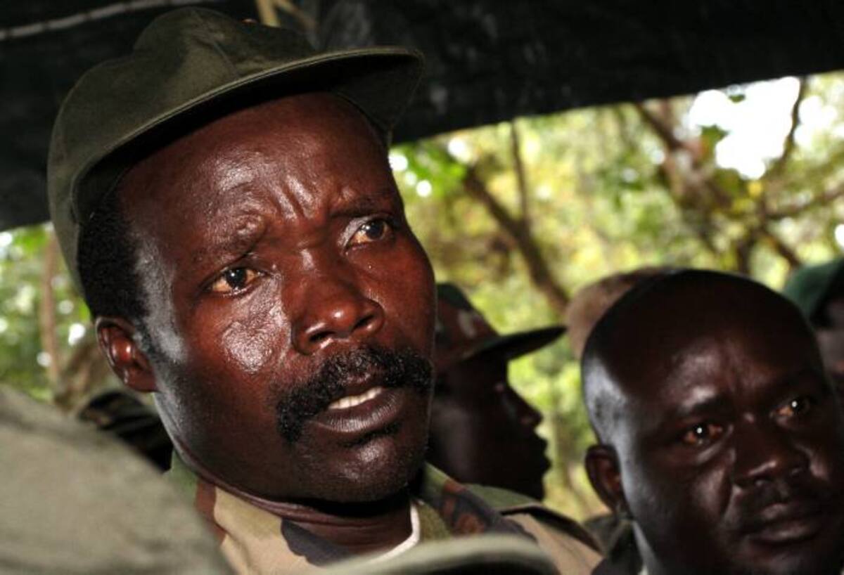 Eel criminal de guerra ugandés Joseph Kony. Archivo