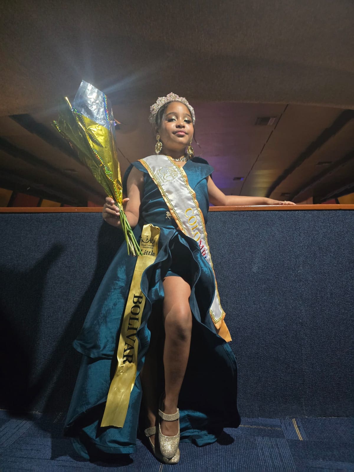 Jovanna Villamizar gana el título ‘Colombia Models International Little’. //Foto: Cortesía.