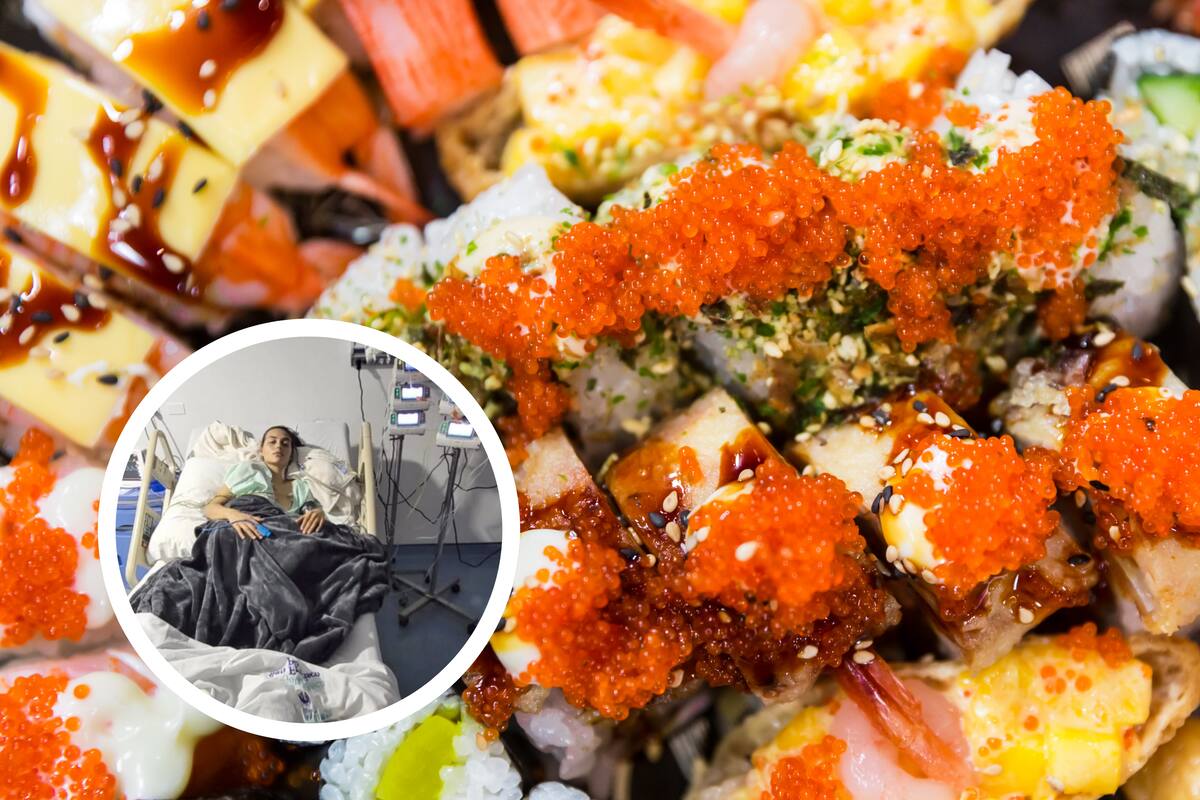 Cena de sushi terminó en pesadilla: joven denuncia contagio y graves secuelas de salud