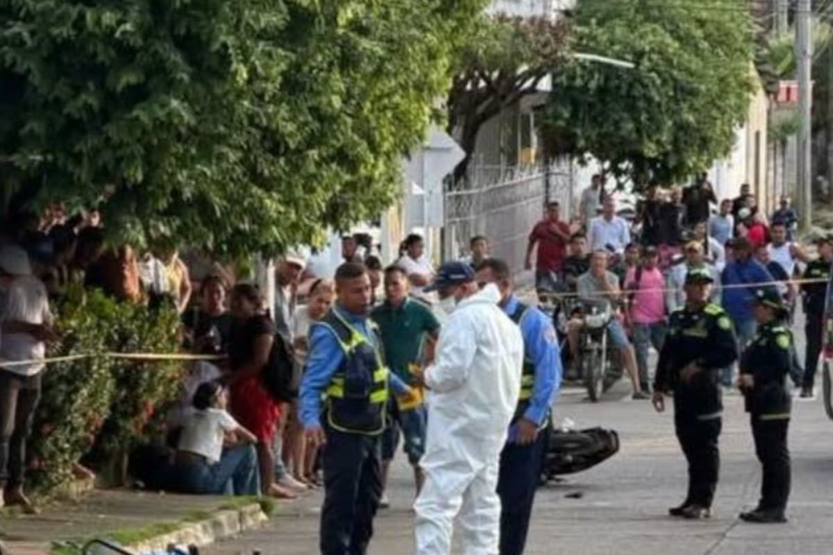 Luis Talaigua, de 20 años, perdió la vida en trágico choque de dos motos
