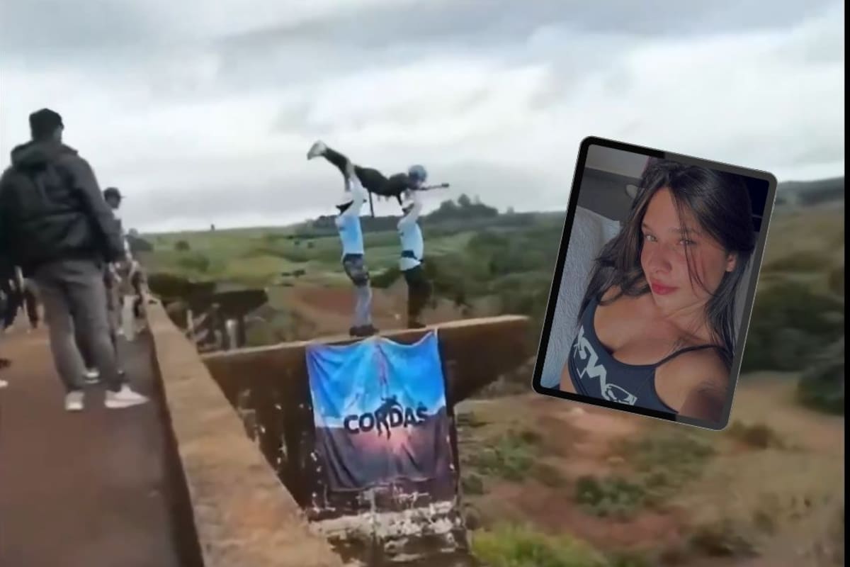 Video: Maria Rodrigues de Freitas, la joven que murió al ser lanzada de un puente sin cuerdas