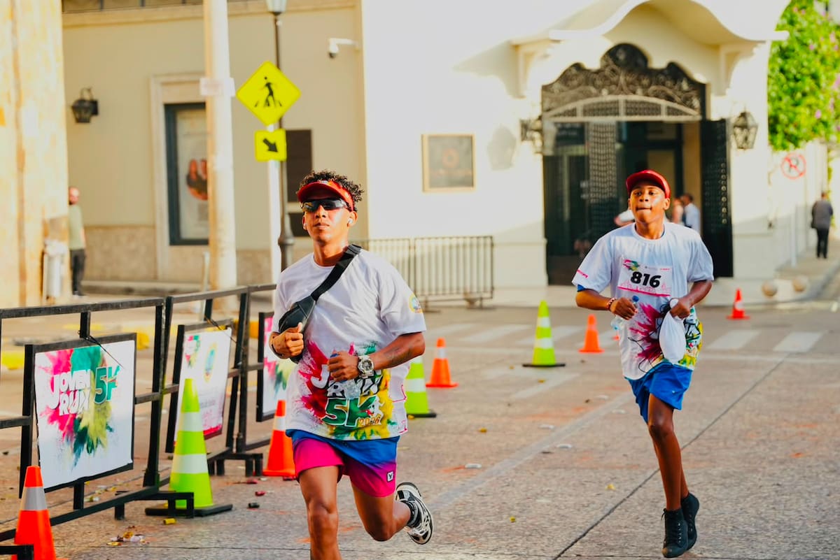La carrera JovenRun 5k fue una actividad de la Semana de la Juventud 2026 en Cartagena. // Foto: Cortesía - Alcaldía de Cartagena.