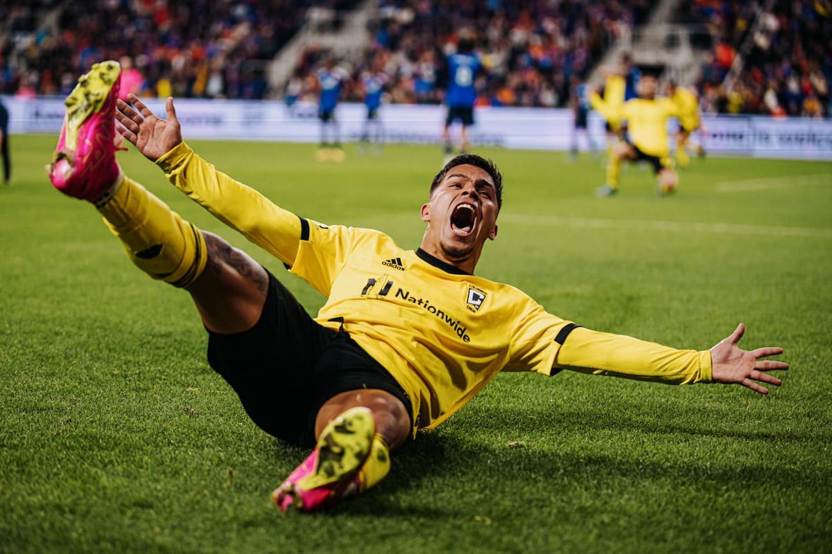 Juan Camilo Hernández jugó en el Columbus Crew de los Estados Unidos. //Archivo - Redes Sociales