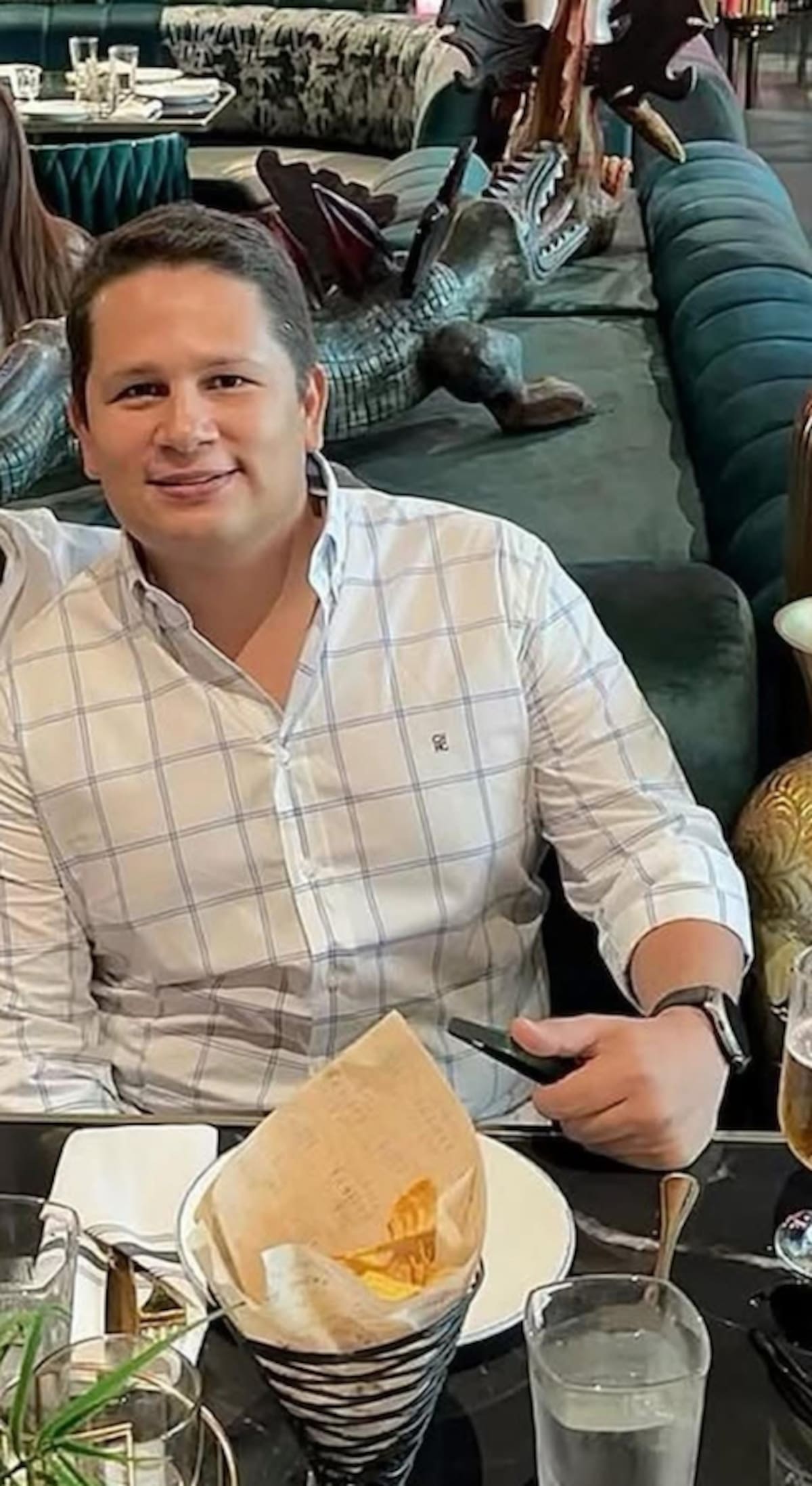 Juan Camilo López España, natural del Copey, Cesar, era propietario de varios casinos en el Caribe colombiano.//Cortesía Red de Cooperantes.