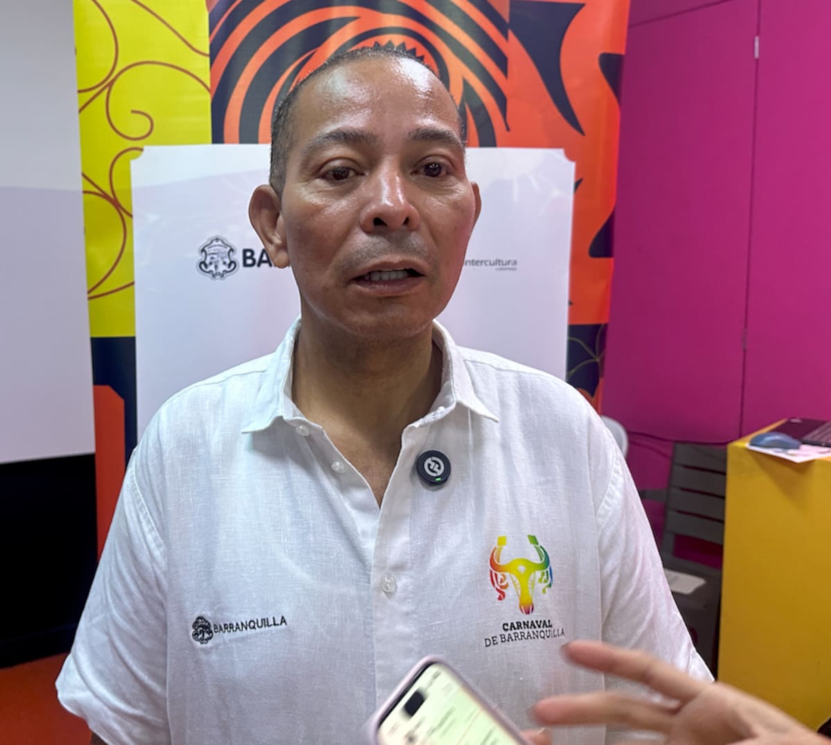 Juan Carlos Ospino, gerente de Carnaval de Barranquilla SAS.//El Universal.