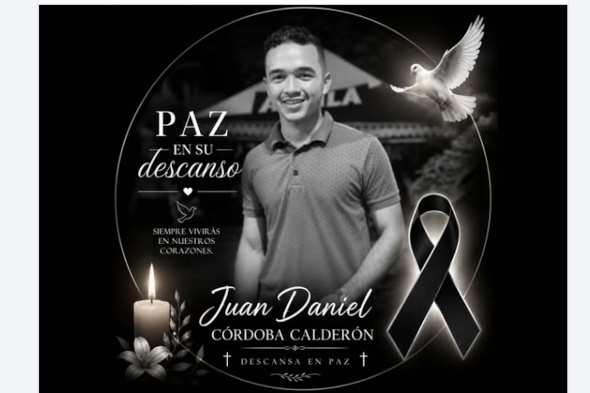 Así fue el fuerte accidente en que murió Juan Daniel Córdoba y quedó herida su novia