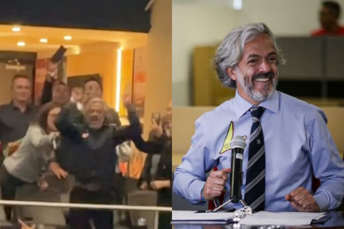 Video: Juan Daniel Oviedo recibió ovación y gritos de “vice” en concierto de Miguel Bosé