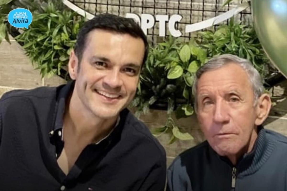 Murió el padre del periodista Juan Diego Alvira: así confirmó la noticia