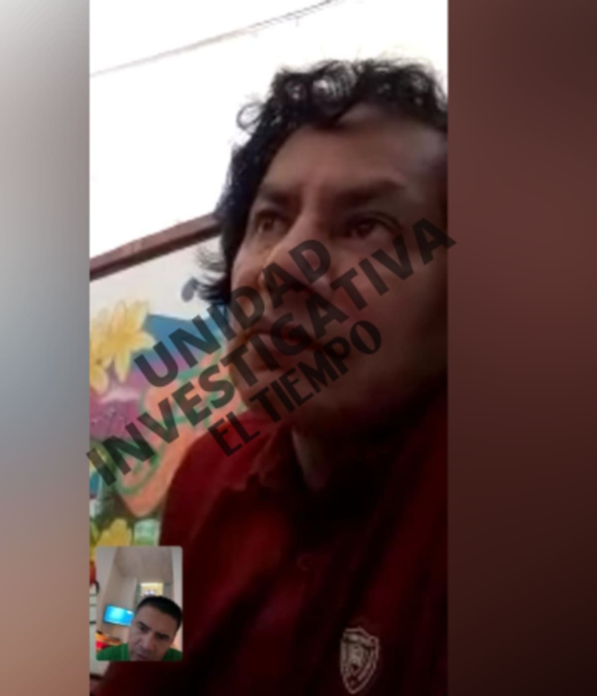 Hay polémica por la fotografía revelada donde aparece el extraditado 'Pipe Tuluá' en una videollamada con el hermano del presidente Gustavo Petro, Juan Fernando Petro. // Foto: tomada de El Tiempo.