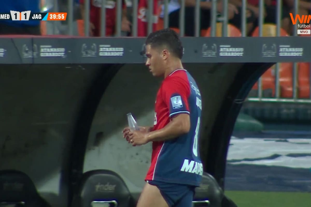 Video: Juan Fernando Quintero se retiró lesionado en la victoria de Medellín