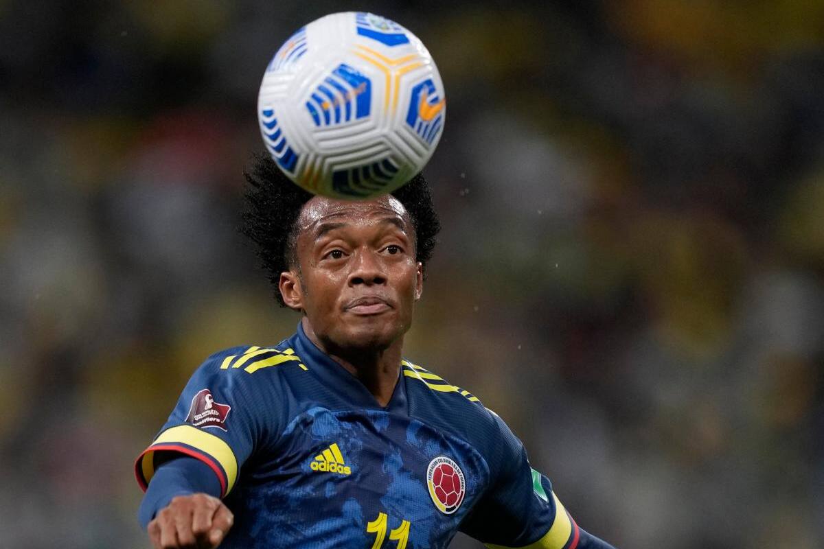 Cuadrado dice que Colombia dará el 200 % para ir a tercer Mundial consecutivo