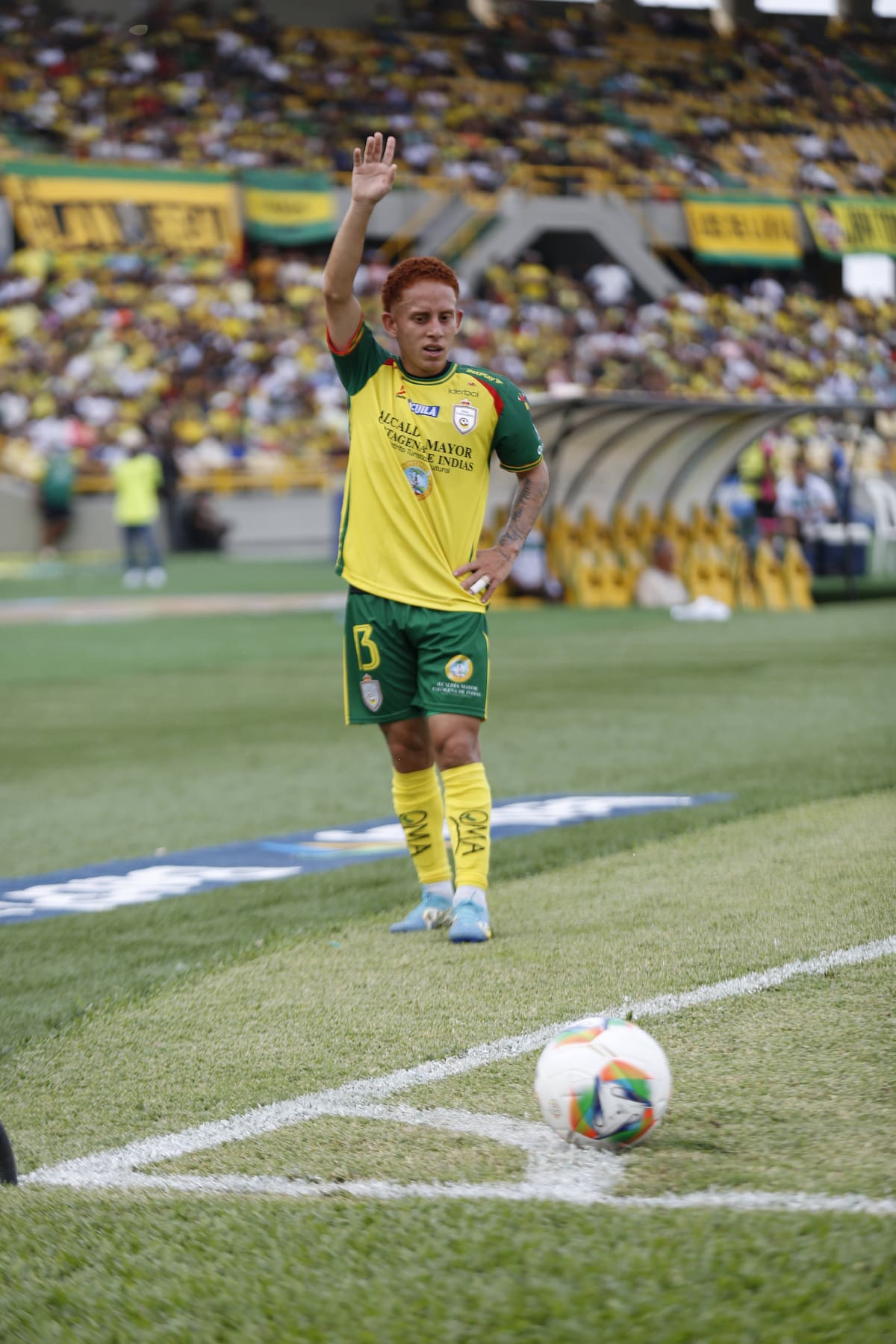 Juan José Ramírez, volante ofensivo de Real Cartagena. //ÓSCAR DÍAZ EL UNIVERSAL