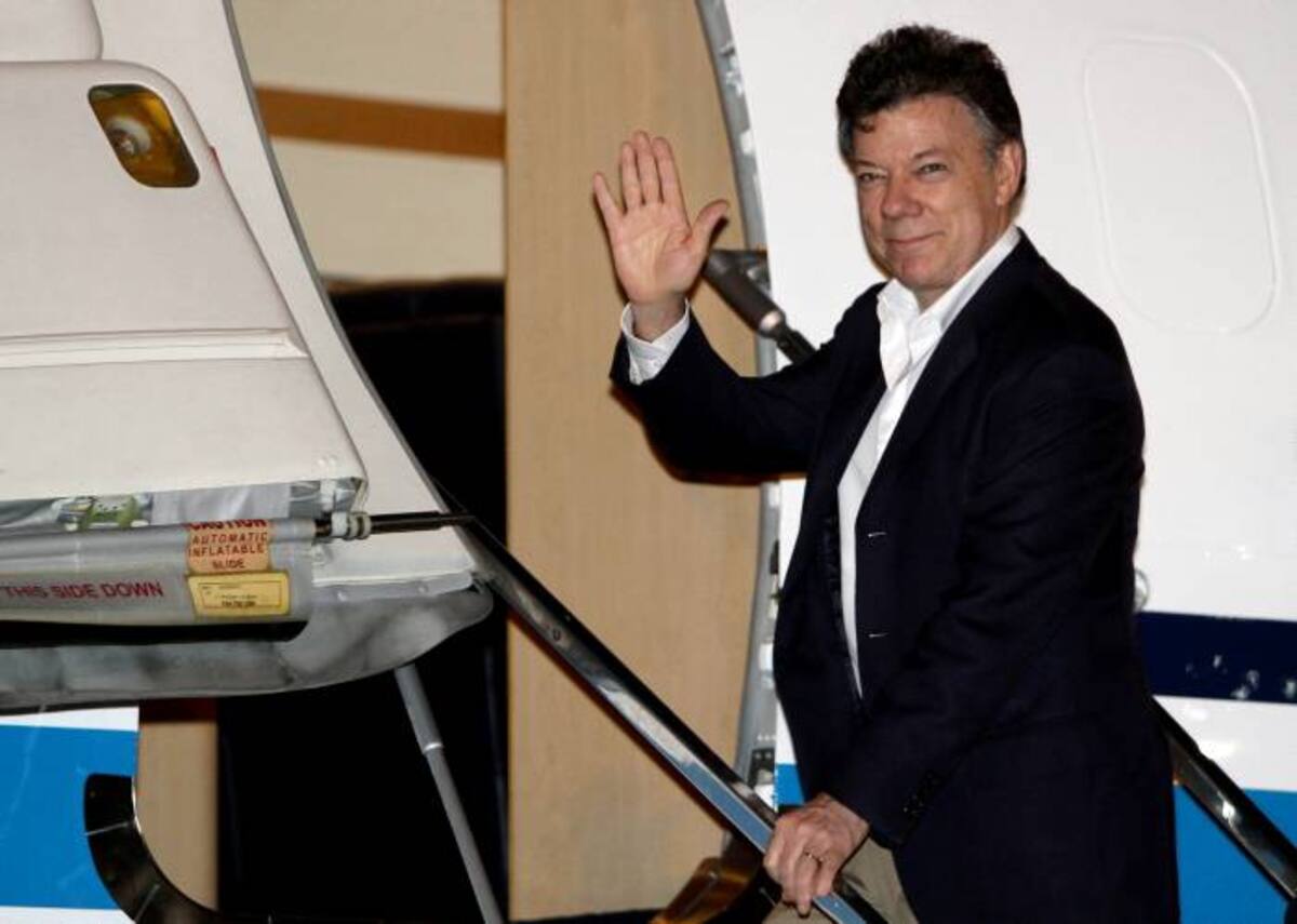 Juan Manuel Santos, presidente de la República. AP Franklin Reyes