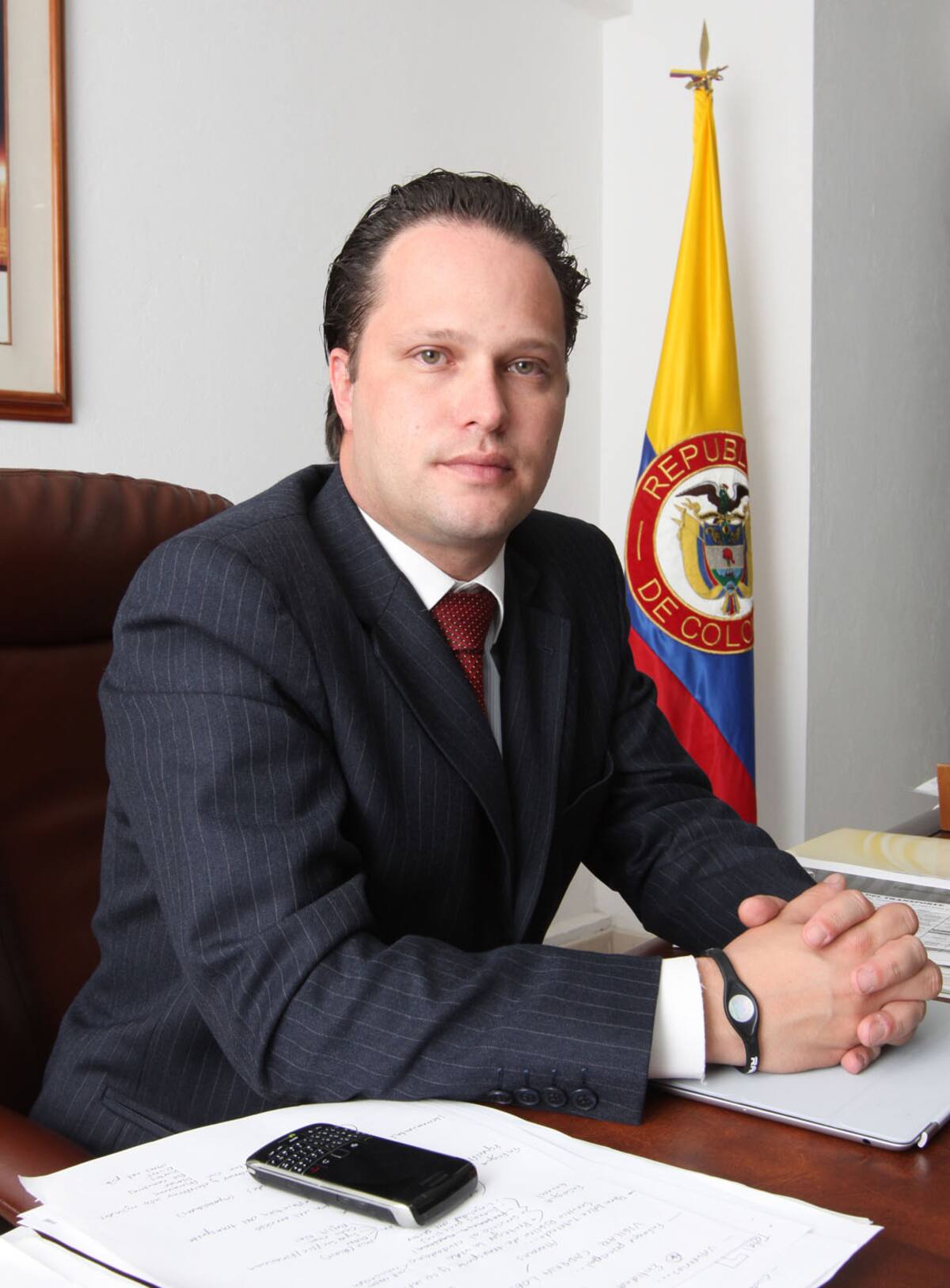 Juan Miguel Durán, Superintendente de Puertos y Transportes. Archivo