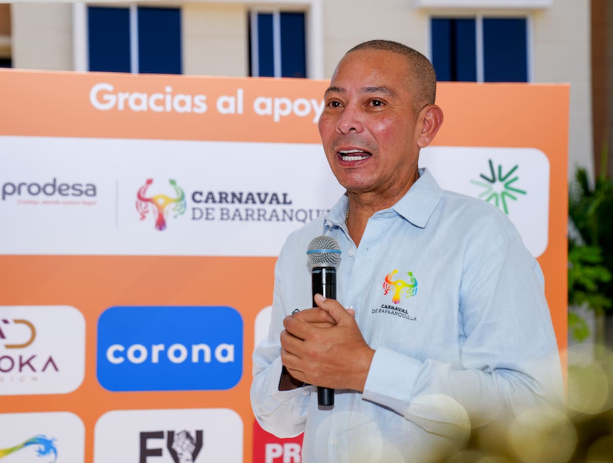 Juan Ospino, director del Carnaval de Barranquilla.//Cortesía Carnaval de Barranquilla.