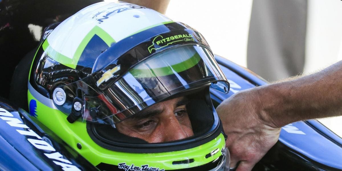 Juan Pablo Montoya, expiloto colombiano. //EFE