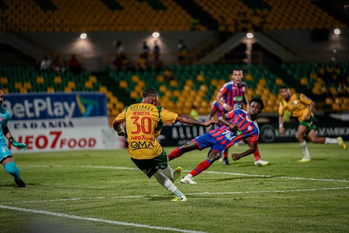 Juan Sebastián Herrera, extremo de Real Cartagena, que anda en buen momento. //Cortesía: Real Cartagena
