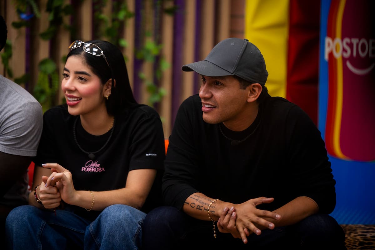 Mariana Zapata y Juanda Caribe. //Foto: Cortesía RCN.