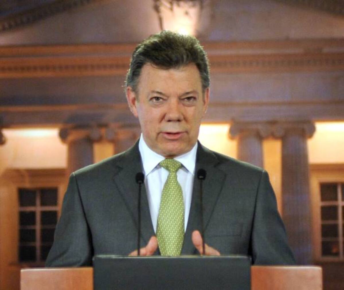 Juan Manuel Santos, presidente de Colombia. COLPRENSA