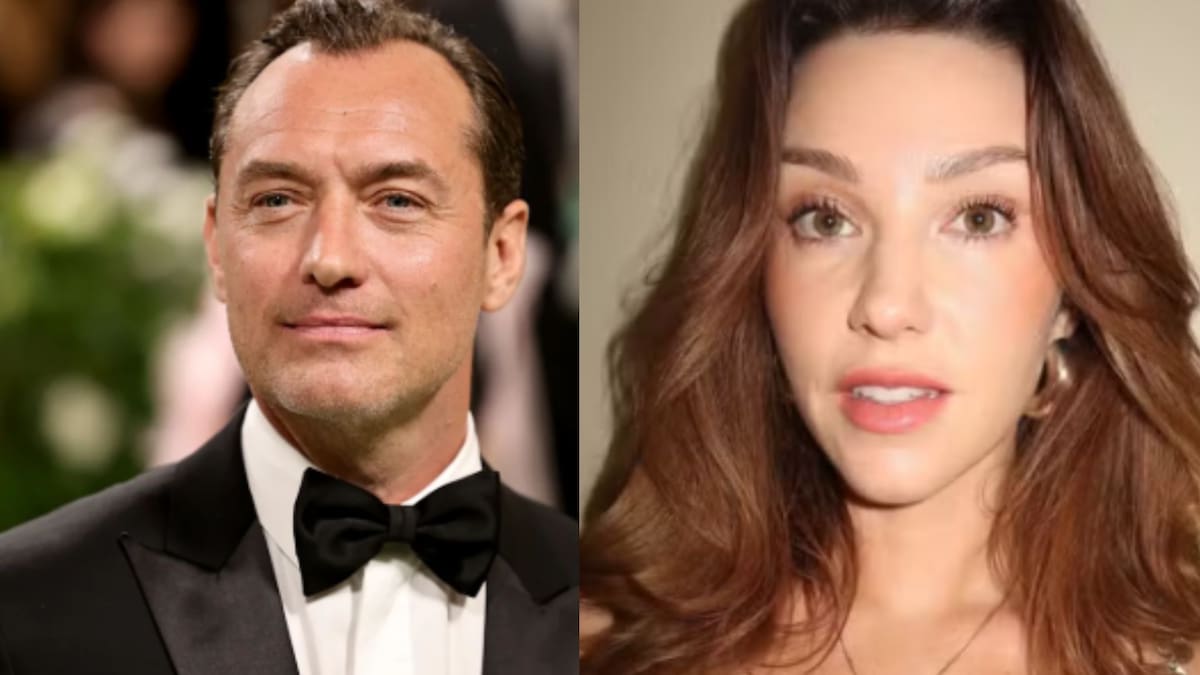 Jude Law y Catherin, los padres biológicos de la niña. // Redes sociales IG
